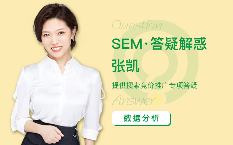 SEMer必备的Excel技能有哪些？有什么数据分析流程和常用方法？课程封面